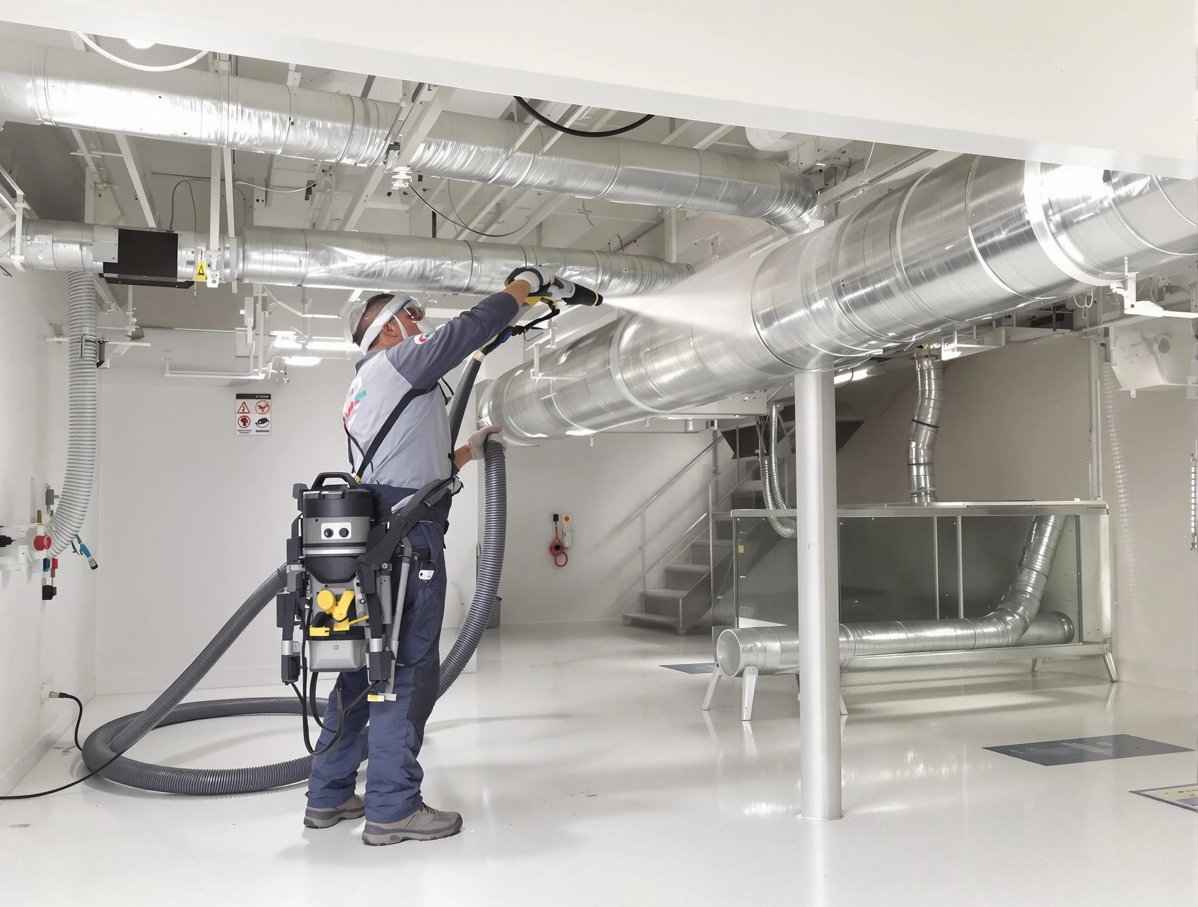 Professional central duct cleaning by Scott Air Duct Cleaning in Scott