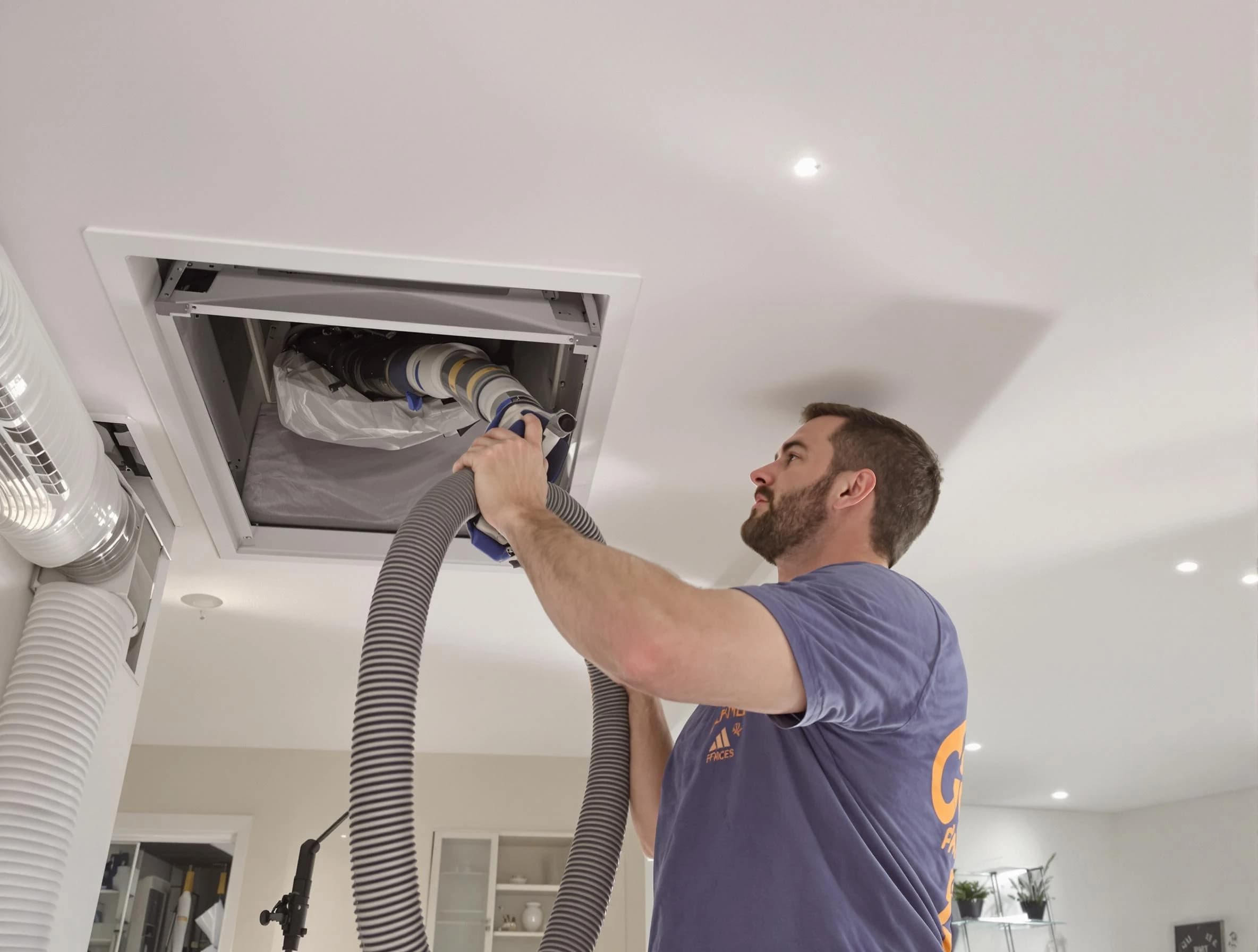 Precision indoor duct cleaning by Scott Air Duct Cleaning in Scott