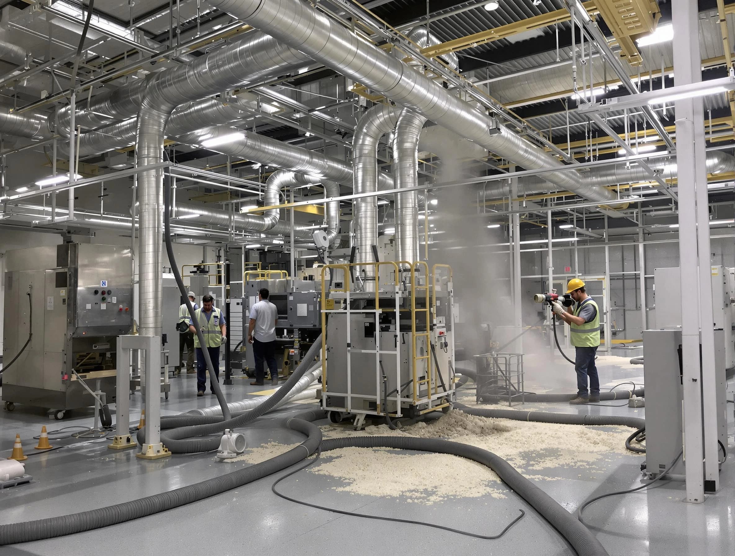 Heavy-duty industrial duct cleaning by Scott Air Duct Cleaning in Scott