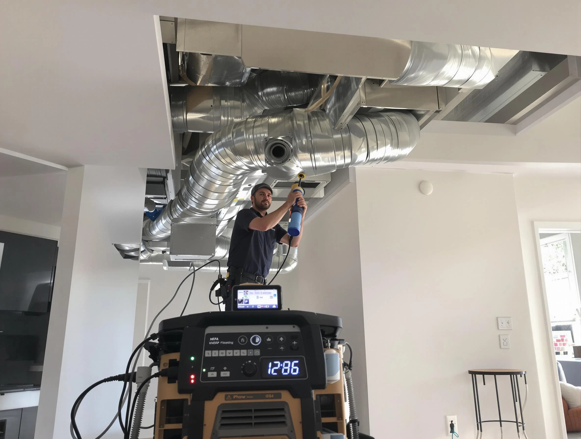 Advanced pure air duct cleaning by Scott Air Duct Cleaning in Scott